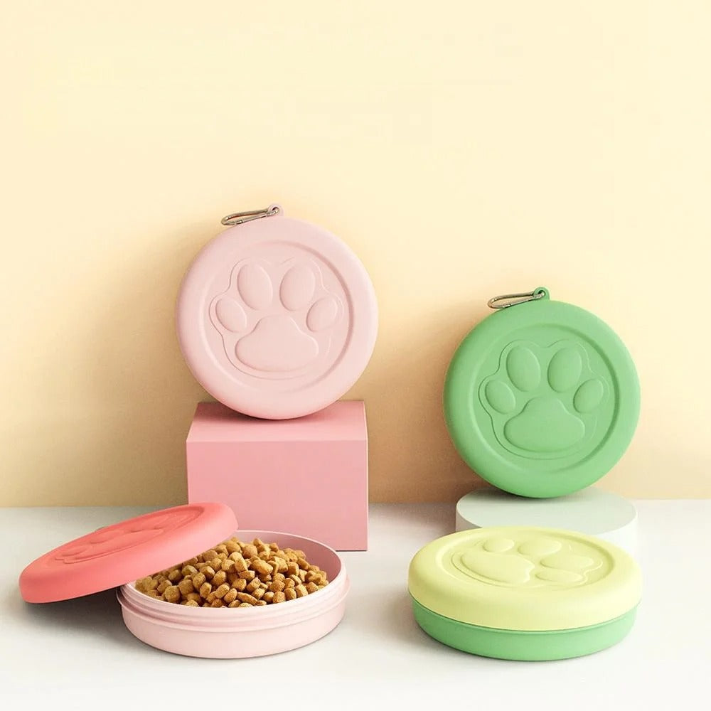 TRAILPAW – Portable Outdoor Pet Feeding Bowl