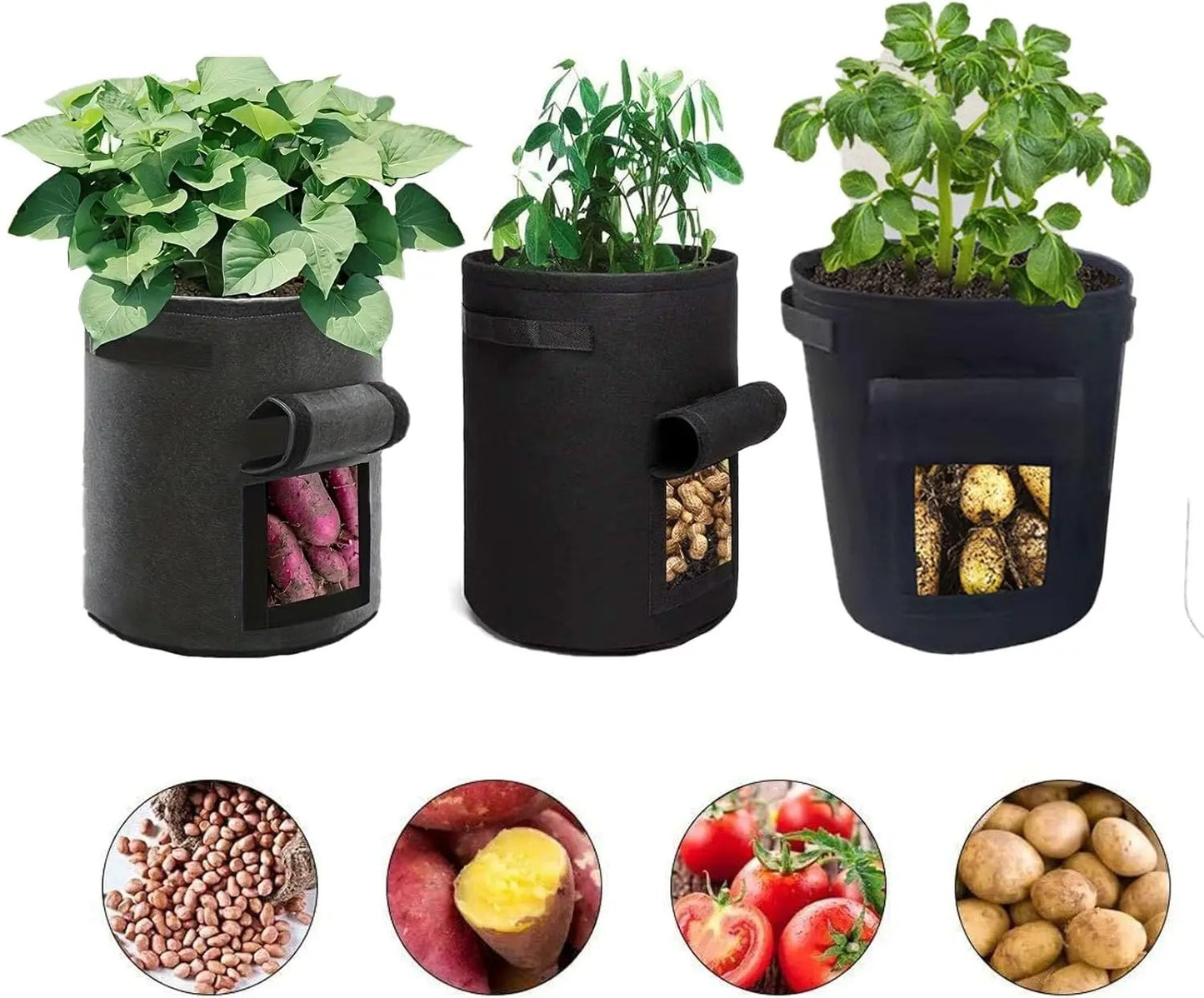 ROOTHARVEST – Sac de culture en tissu pour pommes de terre