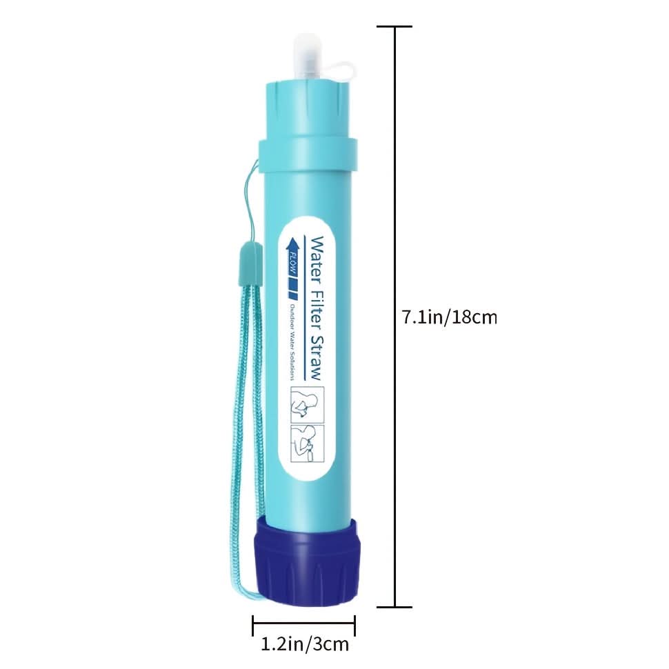 OUTDOORPURE – Mini-Wasserfilter für Camping-Abenteuer