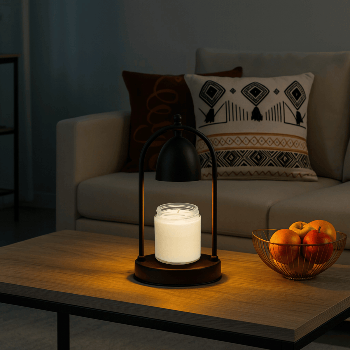 WICKLORIA – Candle Warming Table Lamp for Soothing Home Fragrance