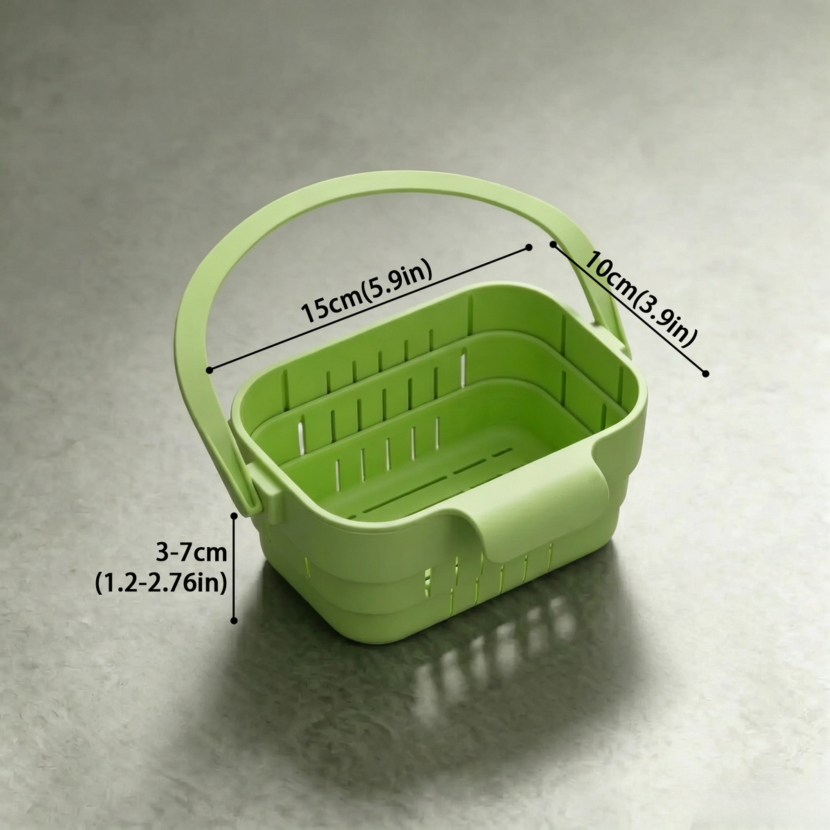 COLLAFLEX – Retractable Hanging Colander for Space-Saving Organization