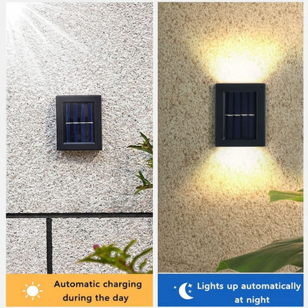 GARDENGLOW – Solarbetriebene Außenbeleuchtung für stilvolle Landschaftsgestaltung