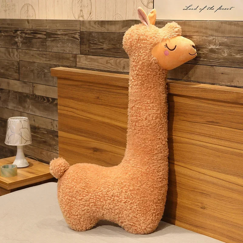 Adorable Alpaca Plush Toy - Soft Stuffed Animals Sleep Pillow for Kids 5