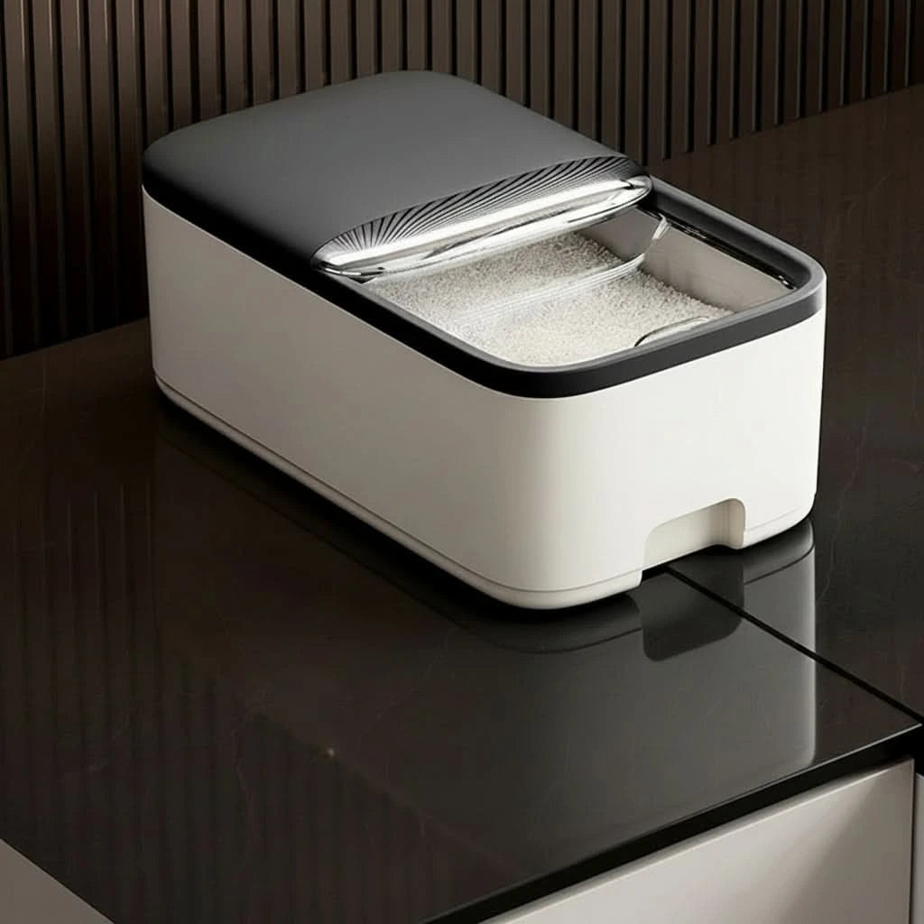 Airtight Rice Storage Container - Large Capacity, Moisture & Insect Proof Food Container for Rice 8