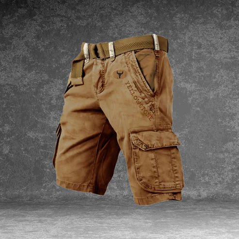 RUGGAREX – Short cargo homme léger multi-poches décontracté