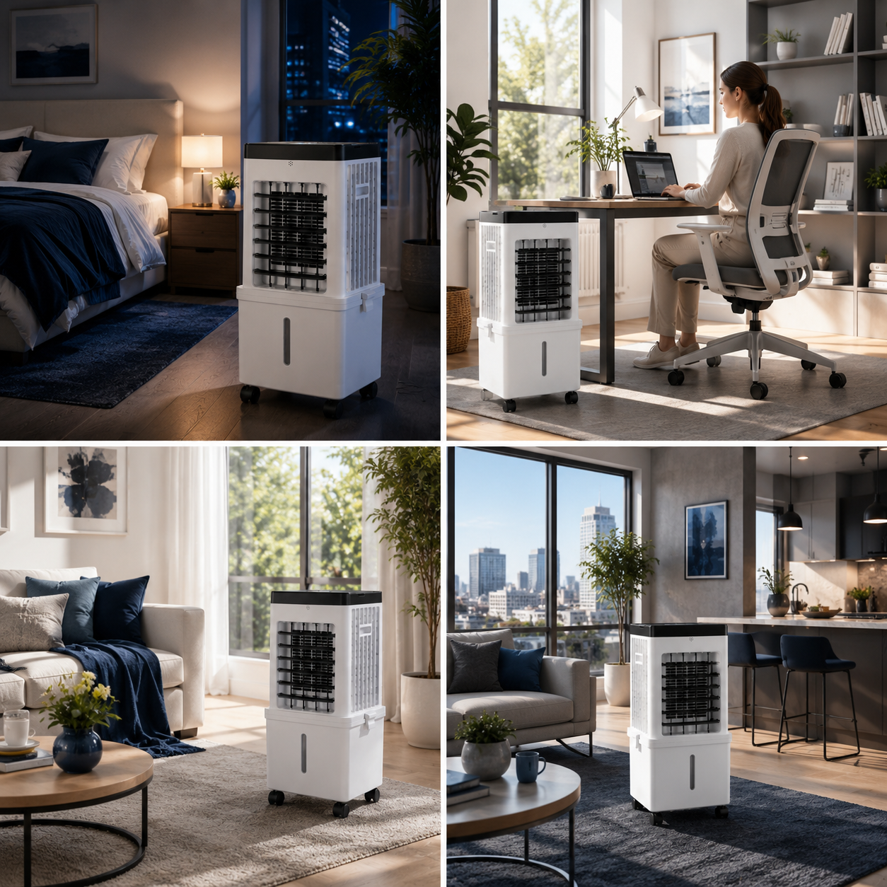 FrostAir – 3-in-1 Portable Air Conditioner for Cooling, Humidifying & Purifying