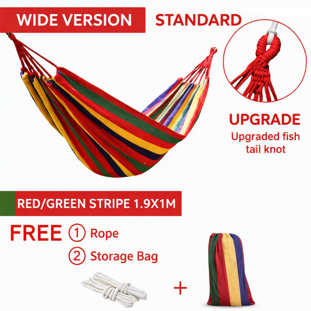 DUOHAVEN – Two Person Hammock Cozy Outdoor Comfort