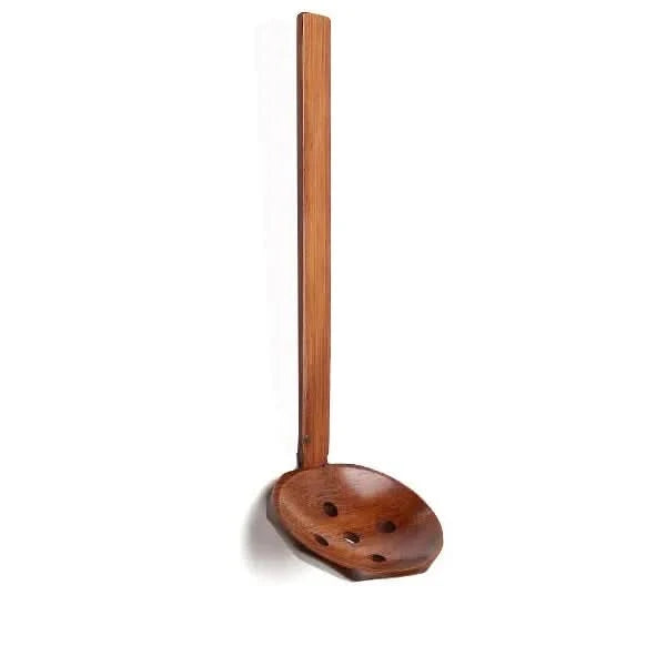 Eco-Friendly Wooden Soup Spoon Set - Durable Ramen & Hot Pot Utensils 6