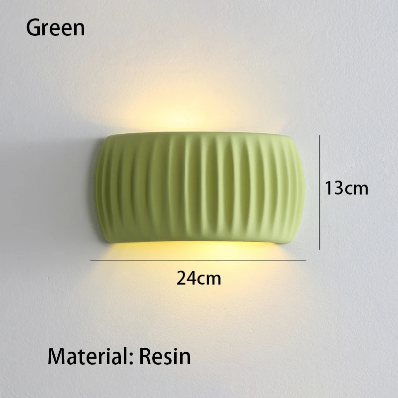 Elegant Resin Wall Sconce Lighting - Modern French Wall Lamp for Any Room 7