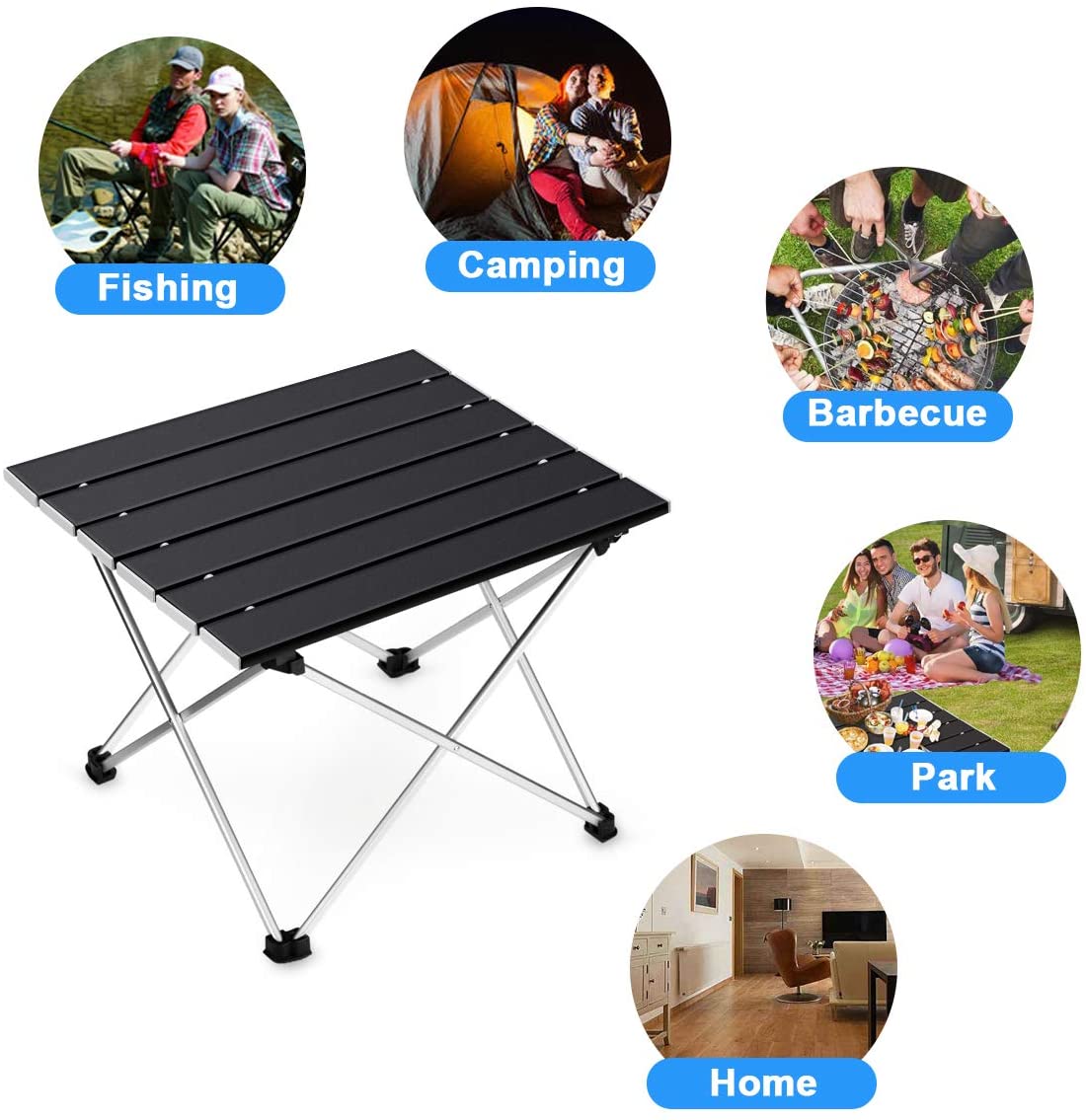 PICNICFLOW – Table de camping portable pour jardin et fête