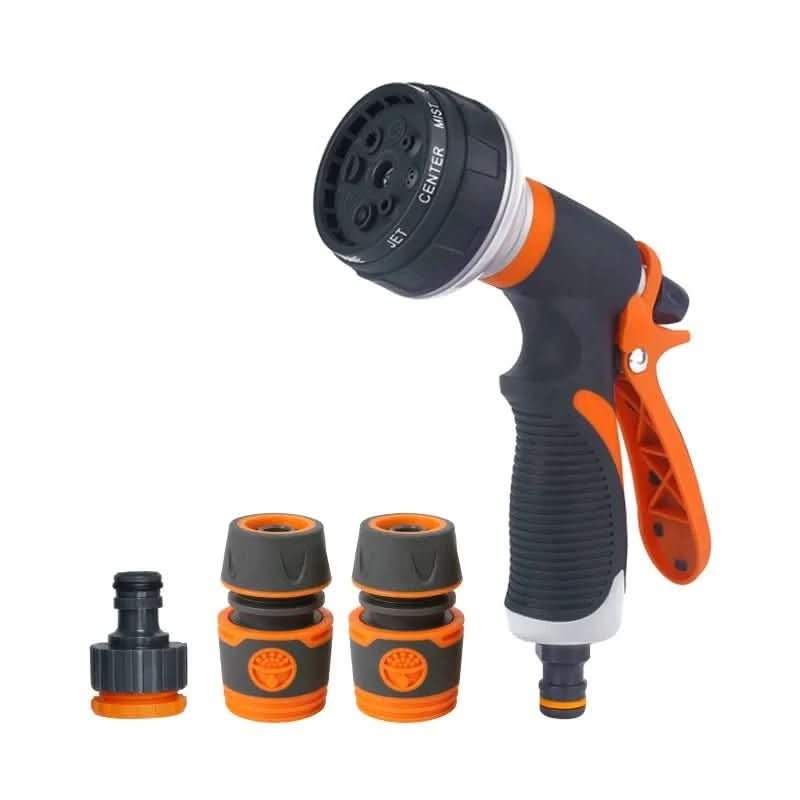 HydroFlex - 8-Mode High Pressure Garden Hose Sprayer with Ergonomic Design 7