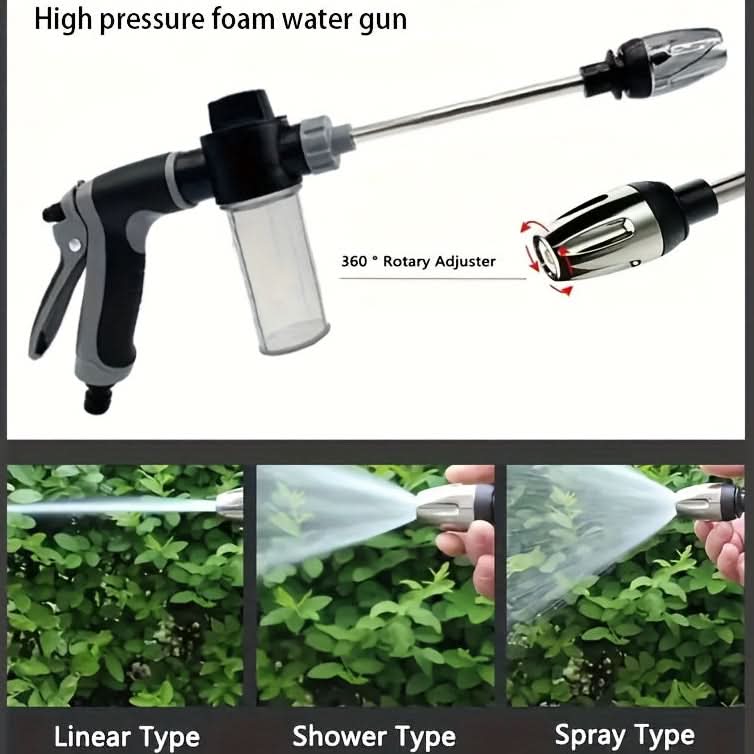 AQUAFORCE - Hochdruck-Schaumspritzpistole für effiziente Außenreinigungsaufgaben