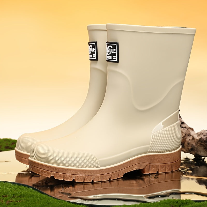 STORMTREAD - Bottes de pluie robustes pour extérieur, conçues pour un confort et une protection fiables.