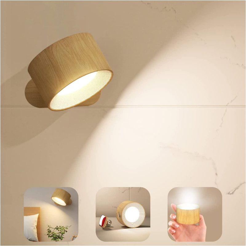 TURNELLE – Cordless LED Wall Lamp for Versatile Interior Lighting