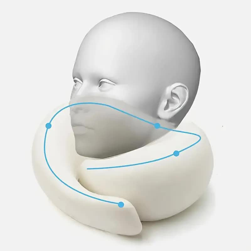 RESTSPIRAL – Memory Foam Neck Pillow Adjustable Comfort Design