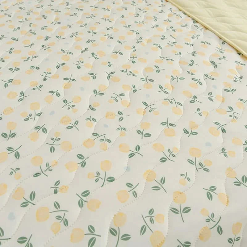FLORABREEZE – Florale Sommerdecke, weich und atmungsaktiv