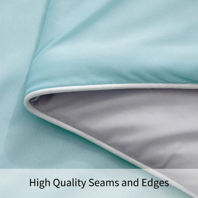 SILKCHILL – Couverture en soie glacée douce et respirante pour l’été