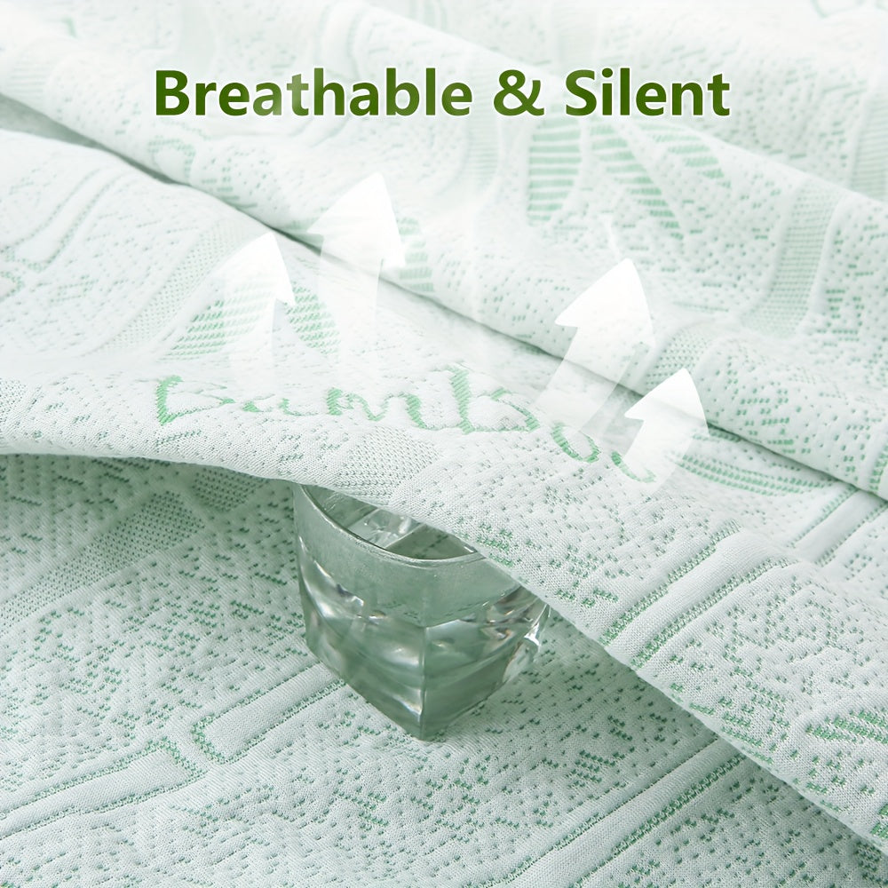 NATURACOOL – Housse de matelas en bambou respirant pour confort d’été