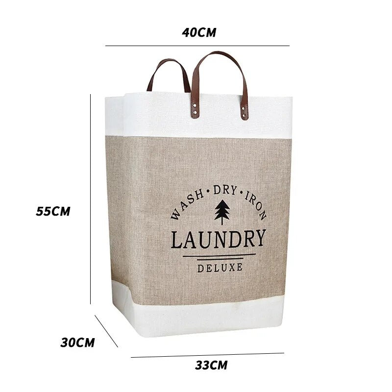 ORGANIBIN – Panier de rangement en tissu pour vêtements et essentiels