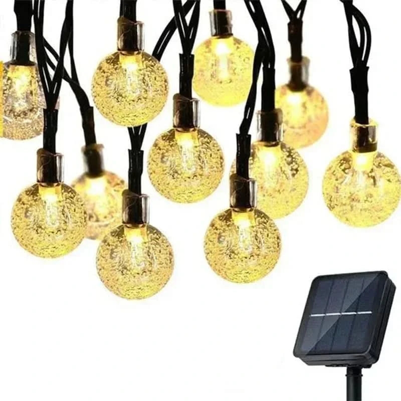 FAIRYNEST – Crystal Garland Lights for Garden & Patio Parties