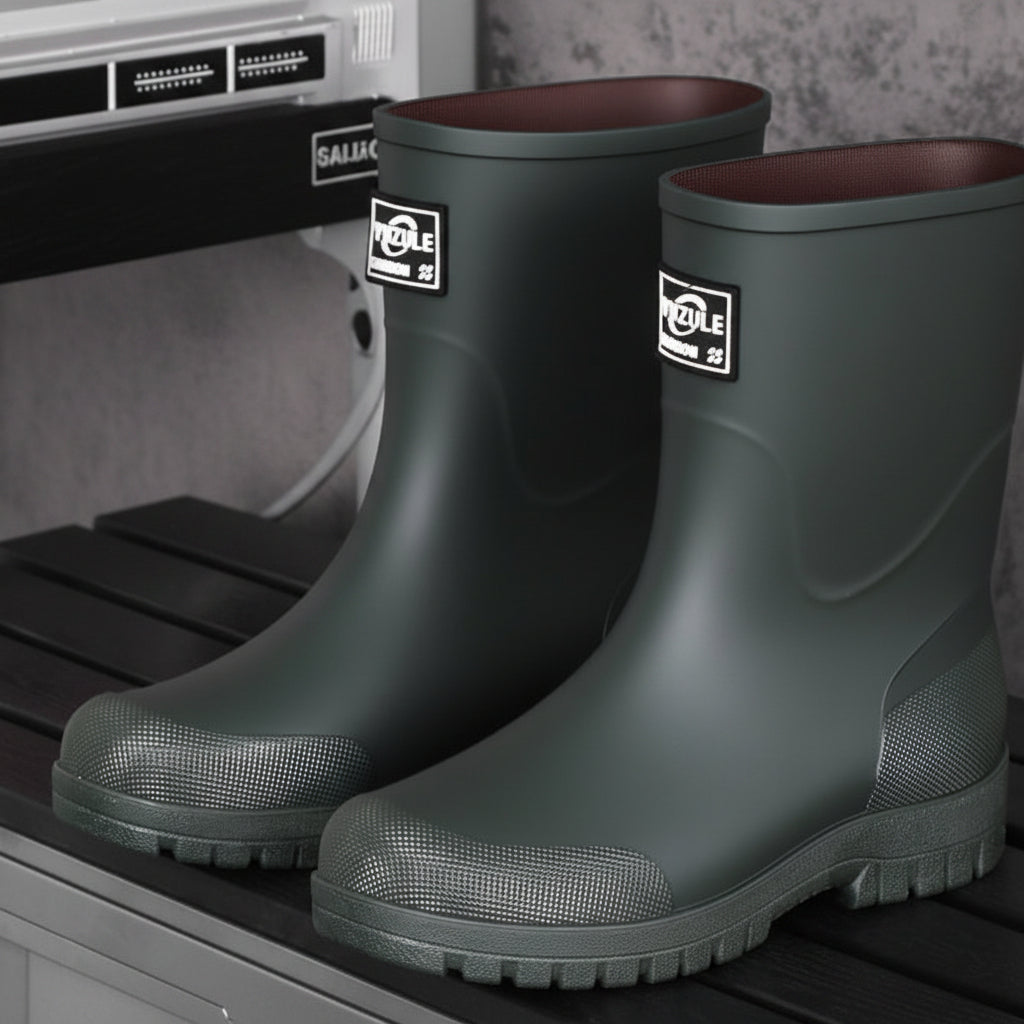 STORMTREAD - Bottes de pluie robustes pour extérieur, conçues pour un confort et une protection fiables.