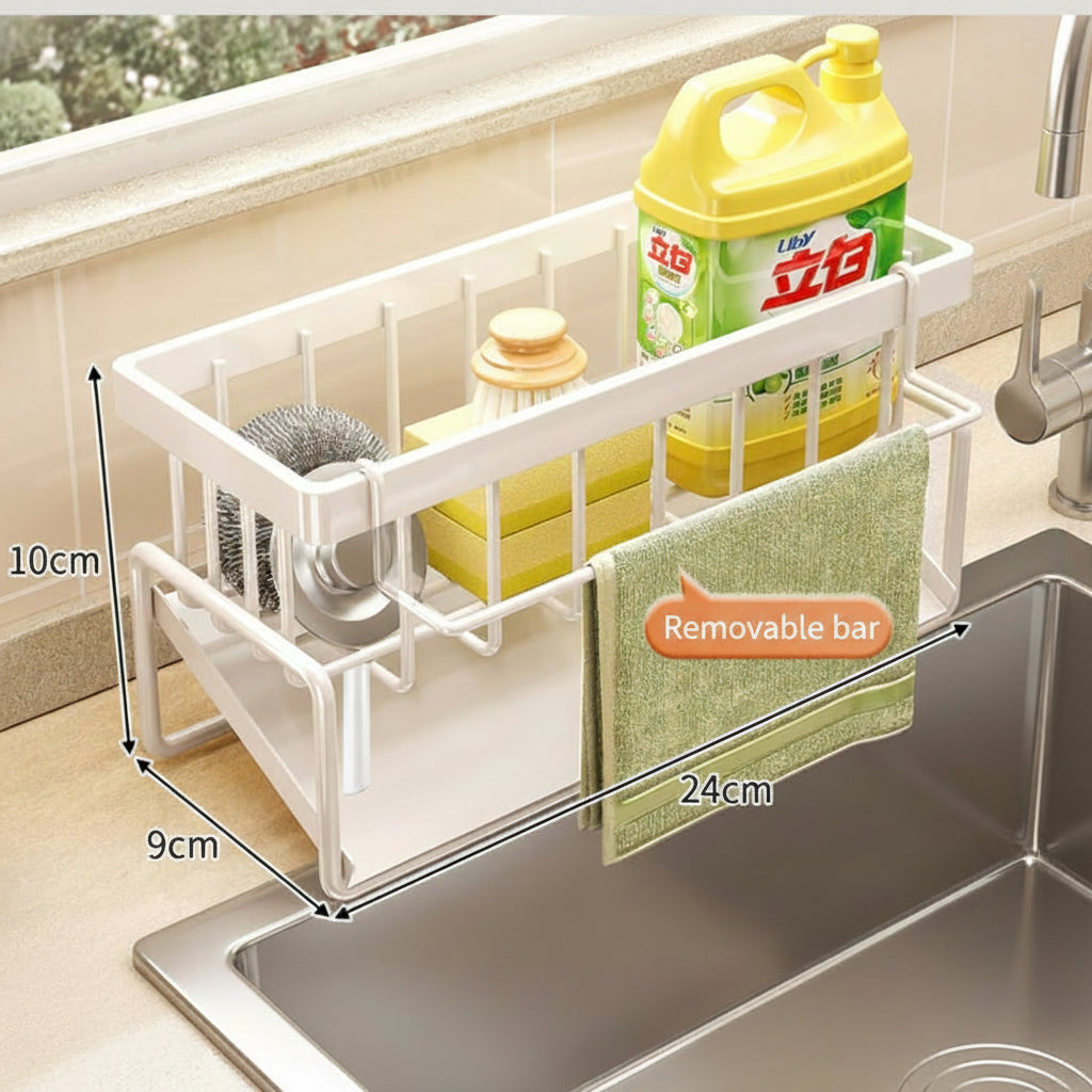 SINKFLOW – Plastic Kitchen Sink Organizer