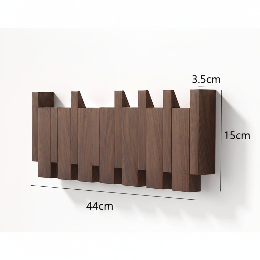 KEYNEST – Wandmontierter Kleiderhaken mit klappbarem Organizer