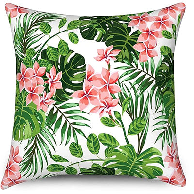 PARROTFLOW – Hawaiian Palm Leaf Cushion Cover for Sofa Styling