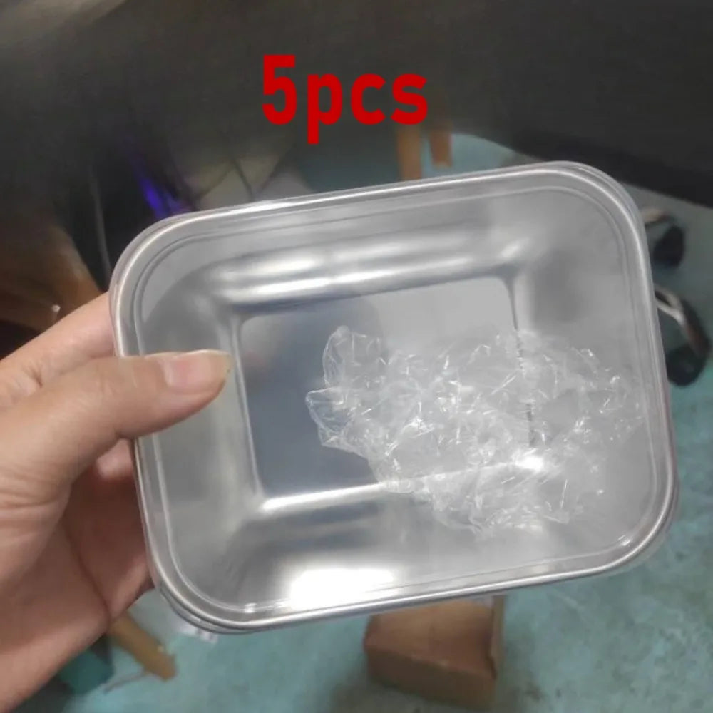 Stainless Steel Food Storage Containers Set - Airtight Meal Prep Lunch Boxes 5