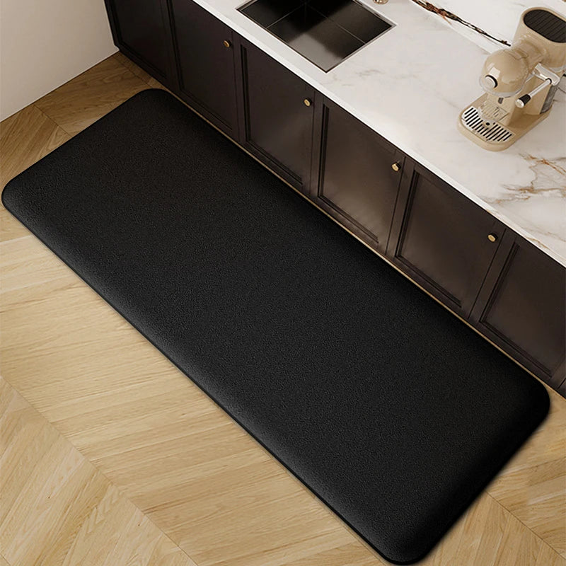 Thickened Non-Slip Kitchen Mat - Absorbent Flannel Floor Rug for Comfort 10