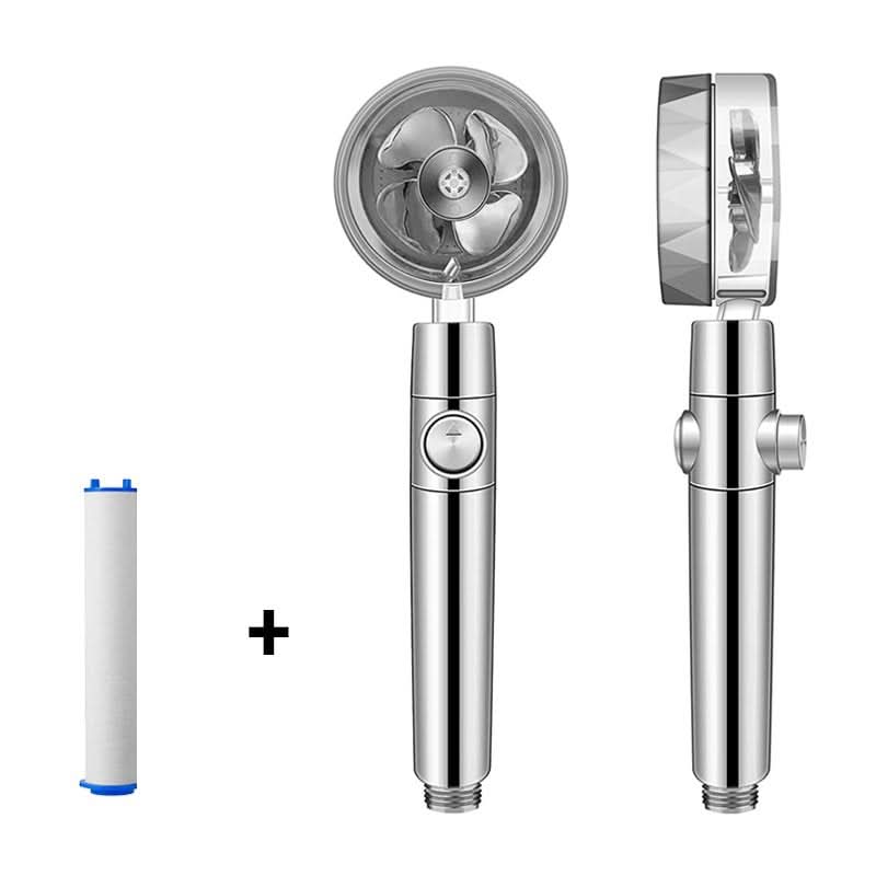 Turbo Rain Shower Head - High Pressure, Adjustable Spray, Water-Saving Design 8