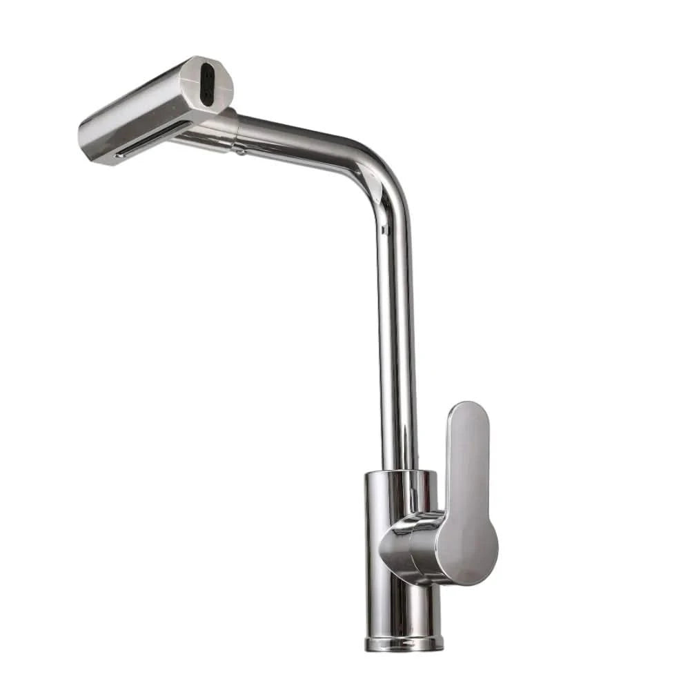 Versatile Kitchen Faucet - 4-Function Pullout Sprayer with Waterfall Design 9