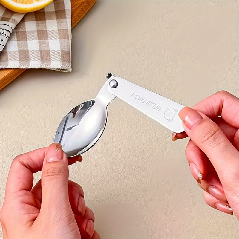 FOLDMATE – Tragbares Besteck-Set mit Gabel und Löffel zum Falten