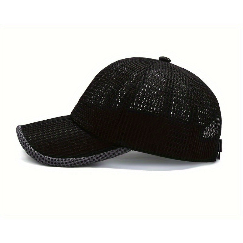 AEROMESH – Casquettes de baseball en maille respirante pour protection solaire extérieure