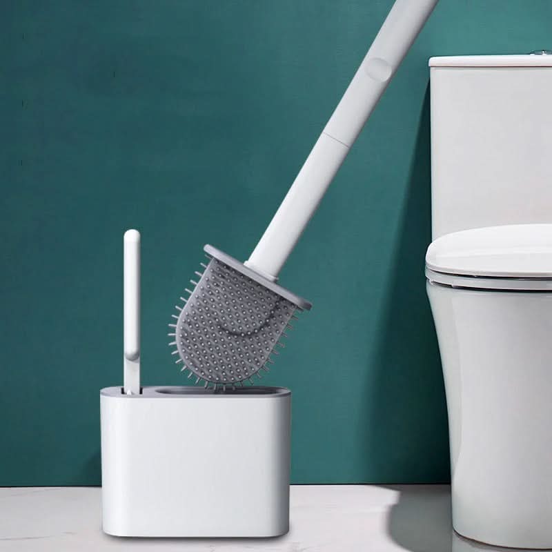 FLATFLEX – Silikon-Toilettenbürsten-Set mit flachem Kopf