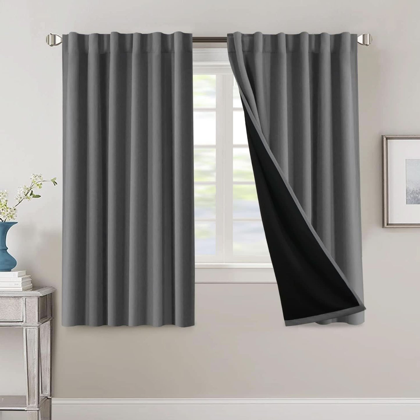 WINDOWFLOW – Lange Verdunkelungsvorhänge für Wohnzimmer & Schlafzimmer