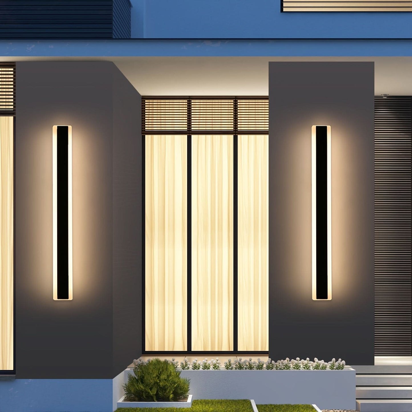 Valtora - Linear Outdoor Wall Strip Light