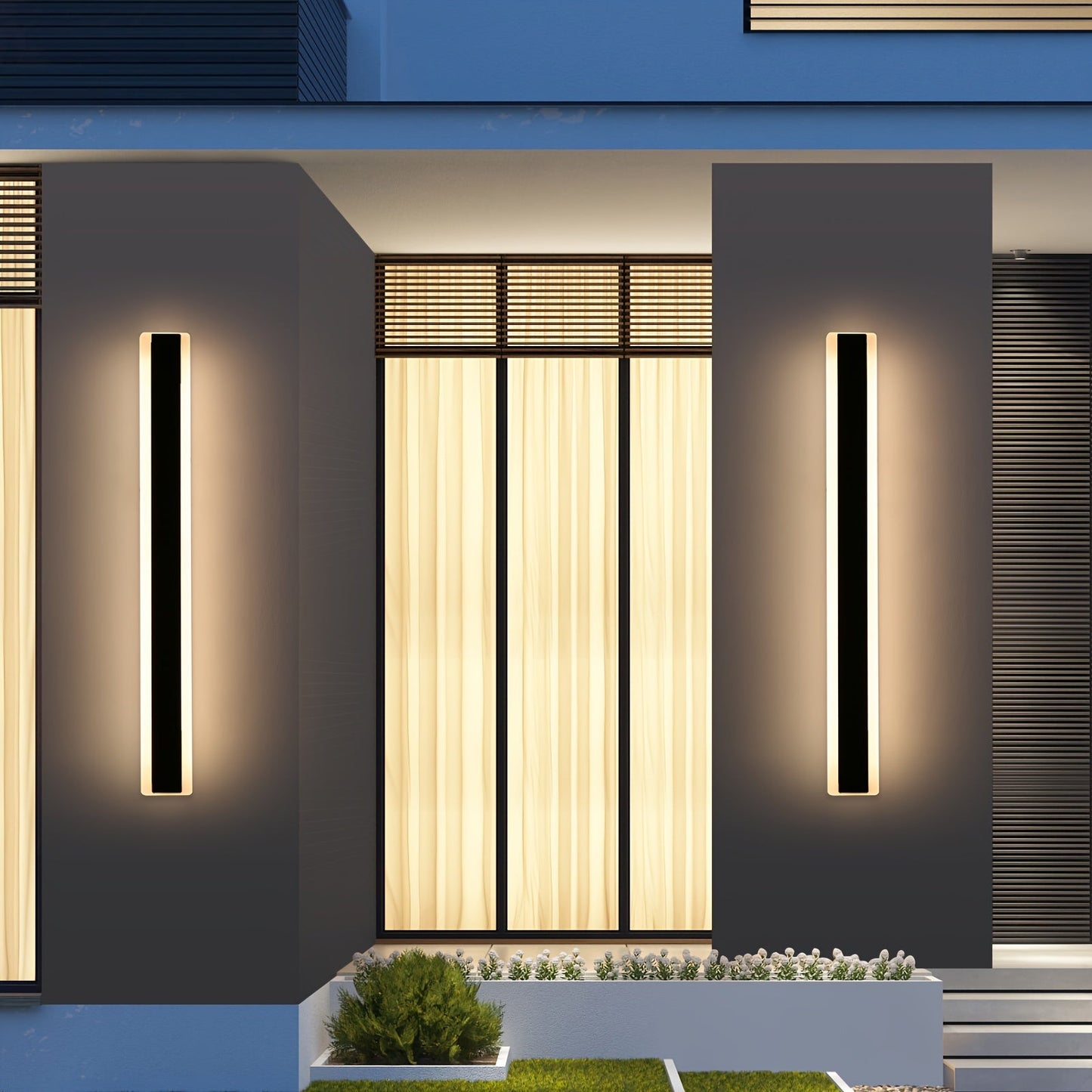 Valtora - Linear Outdoor Wall Strip Light