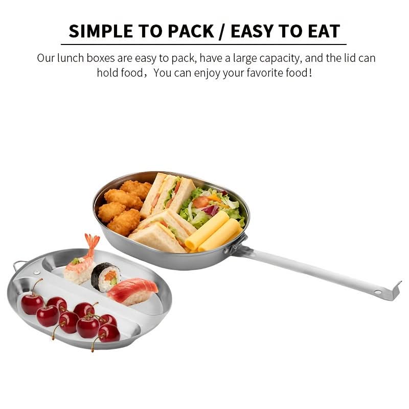 MEALTREK – Edelstahl Camping-Lunchbox