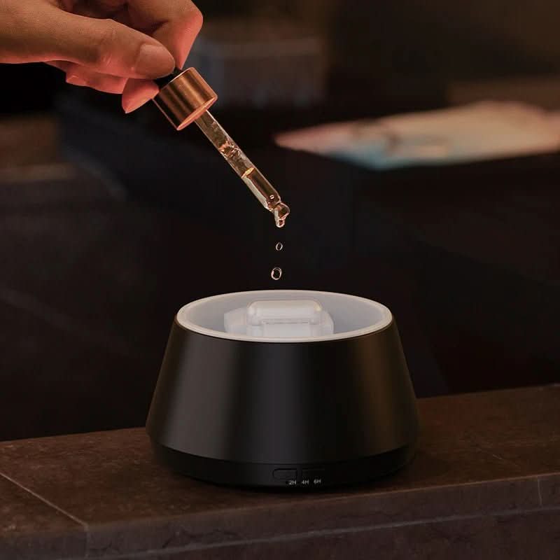 CRYSTAROMA – Crystal-Style Essential Oil Diffuser with Soft LED Glow