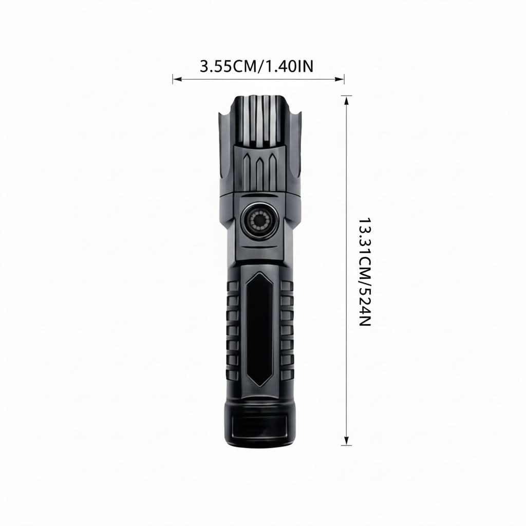 BEAMFLOW – Hochleistungs-Taschenlampen-Set für Wandern & Baustellen