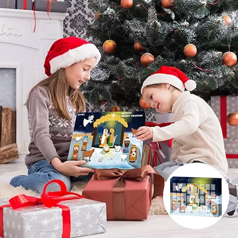 HOLYCOUNT – Nativity Scene Set for Daily Christmas Surprises