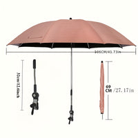 SUNCLIPSE – Adjustable Outdoor Sunshade Umbrella