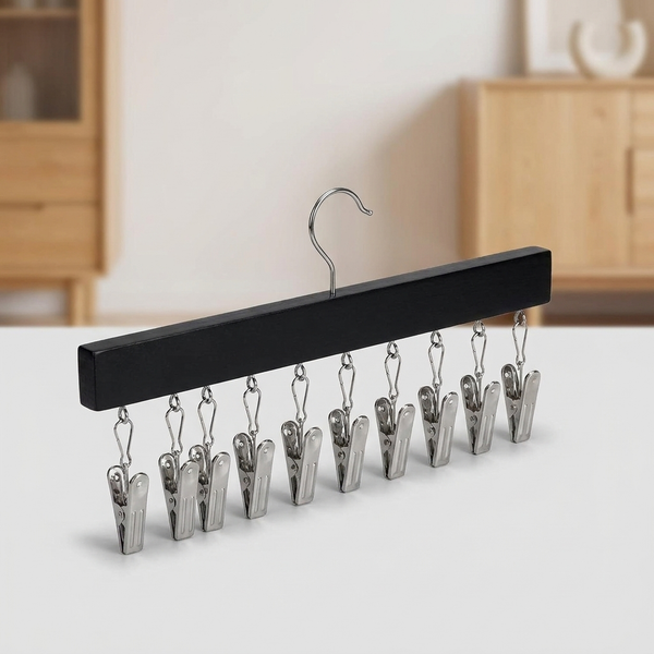 CAPTIER – Hat Organizer with 12 Clips for Tidy Display