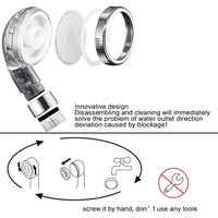PUREFLOWIX – High Pressure Filter Bead Shower Head
