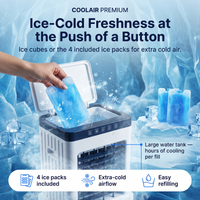 CoolAir Premium - 3-in-1 Portable Air for Cooling, Humidifying & Purifying