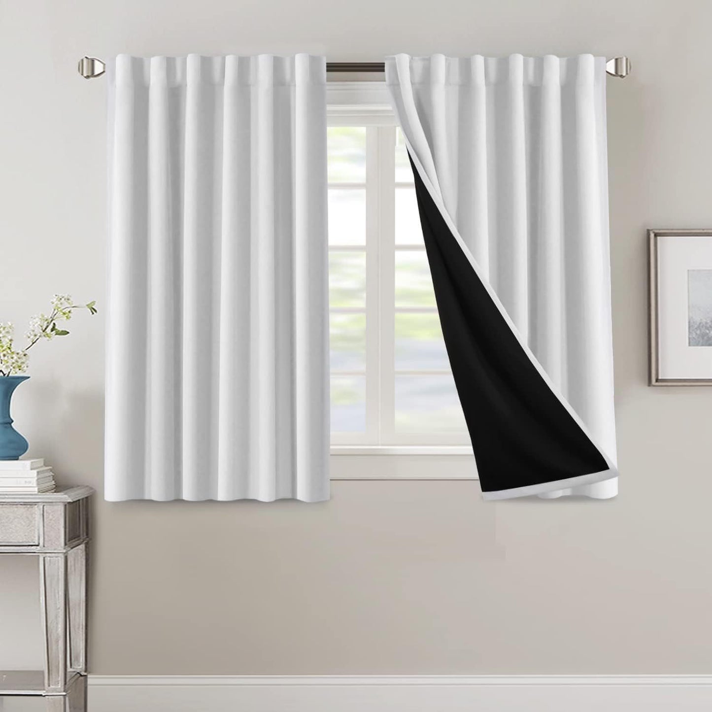 WINDOWFLOW – Long Blackout Drapes for Living Room & Bedroom Use