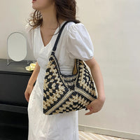 SUNLACE – Bohemian Crochet Beach Tote Bag