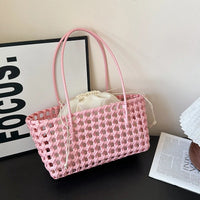 COASTBLOOM – Woven Summer Shoulder Tote Bag