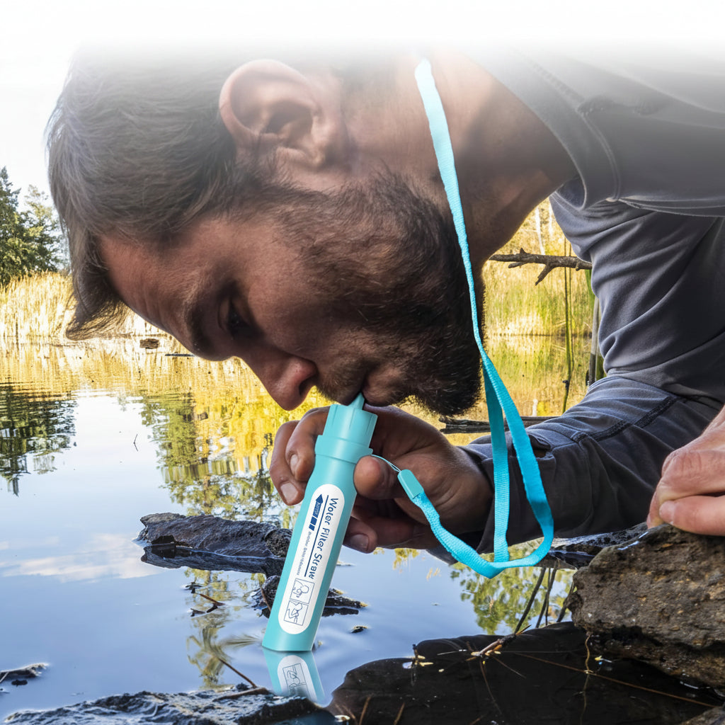 OUTDOORPURE – Mini purificateur d’eau pour camping